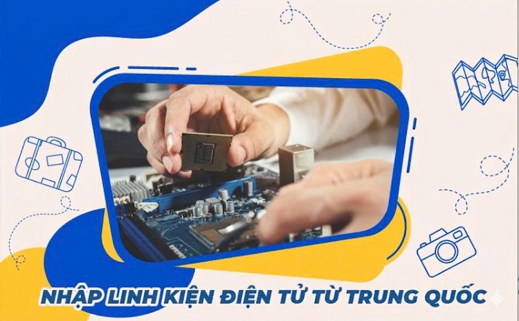 Nhập linh kiện điện tử từ Trung Quốc ở đâu giá rẻ tận gốc