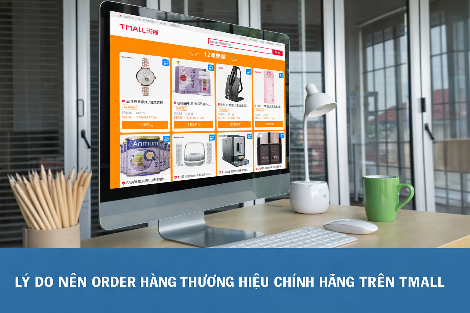 Lý do nên order hàng thương hiệu chính hãng trên Tmall