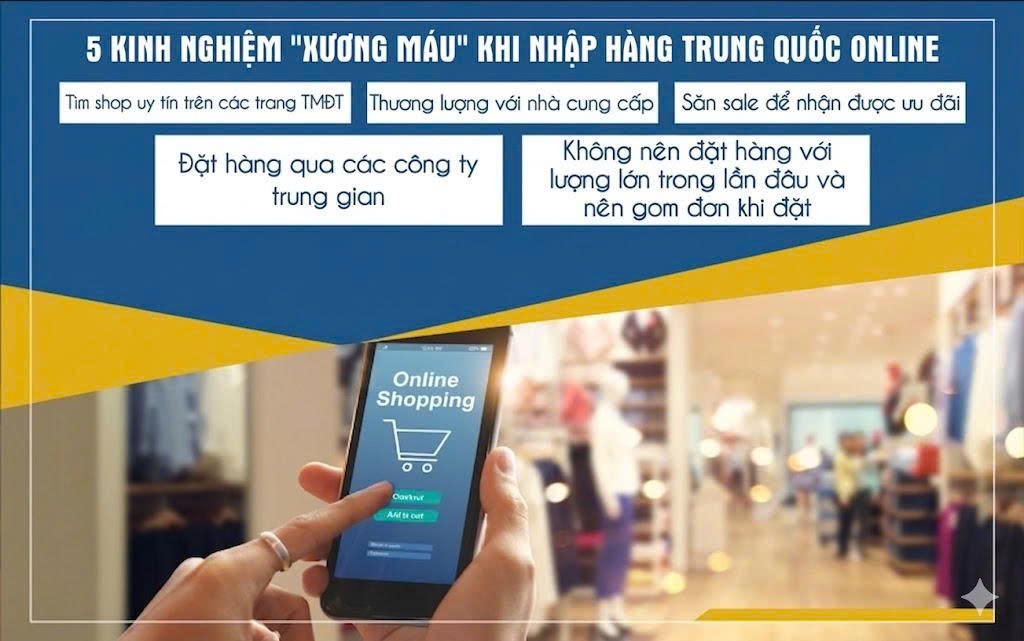5 kinh nghiệm nhập hàng Trung Quốc online bạn không thể bỏ qua