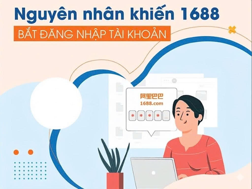 Nguyên nhân khiến 1688 bắt đăng nhập tài khoản