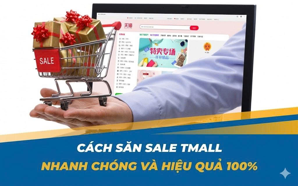 Cách săn sale Tmall hiệu quả 100% cùng Đài Nam Logistics