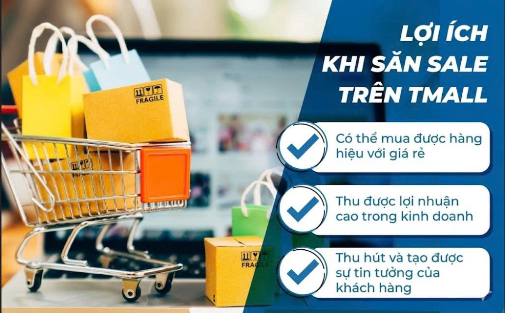 Lợi ích khi săn sale trên Tmall