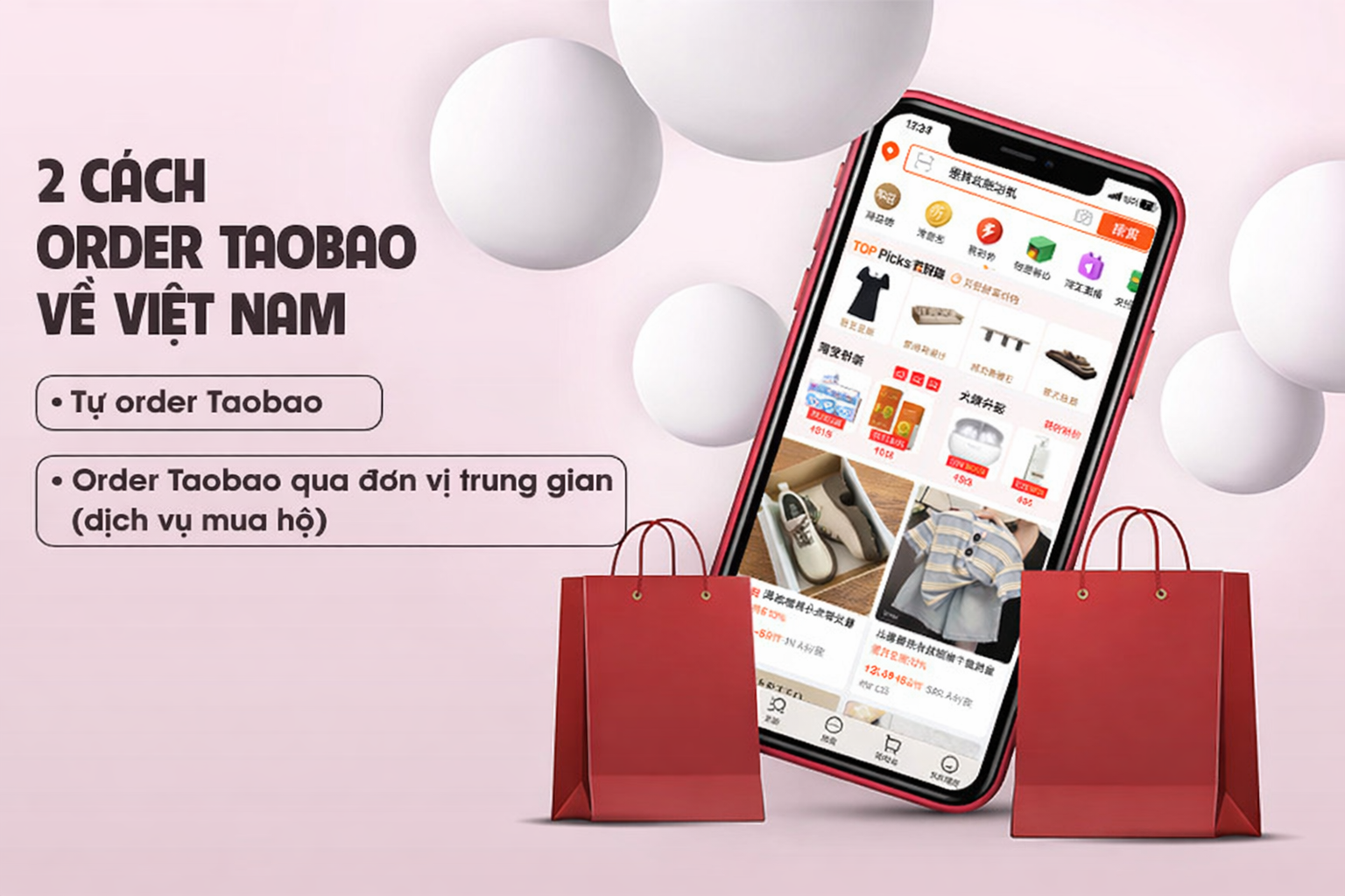 Có mấy cách order Taobao về Việt Nam?