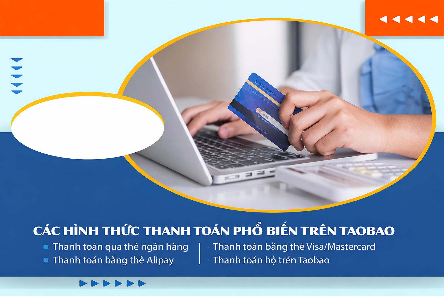 Các hình thức thanh toán trên Taobao