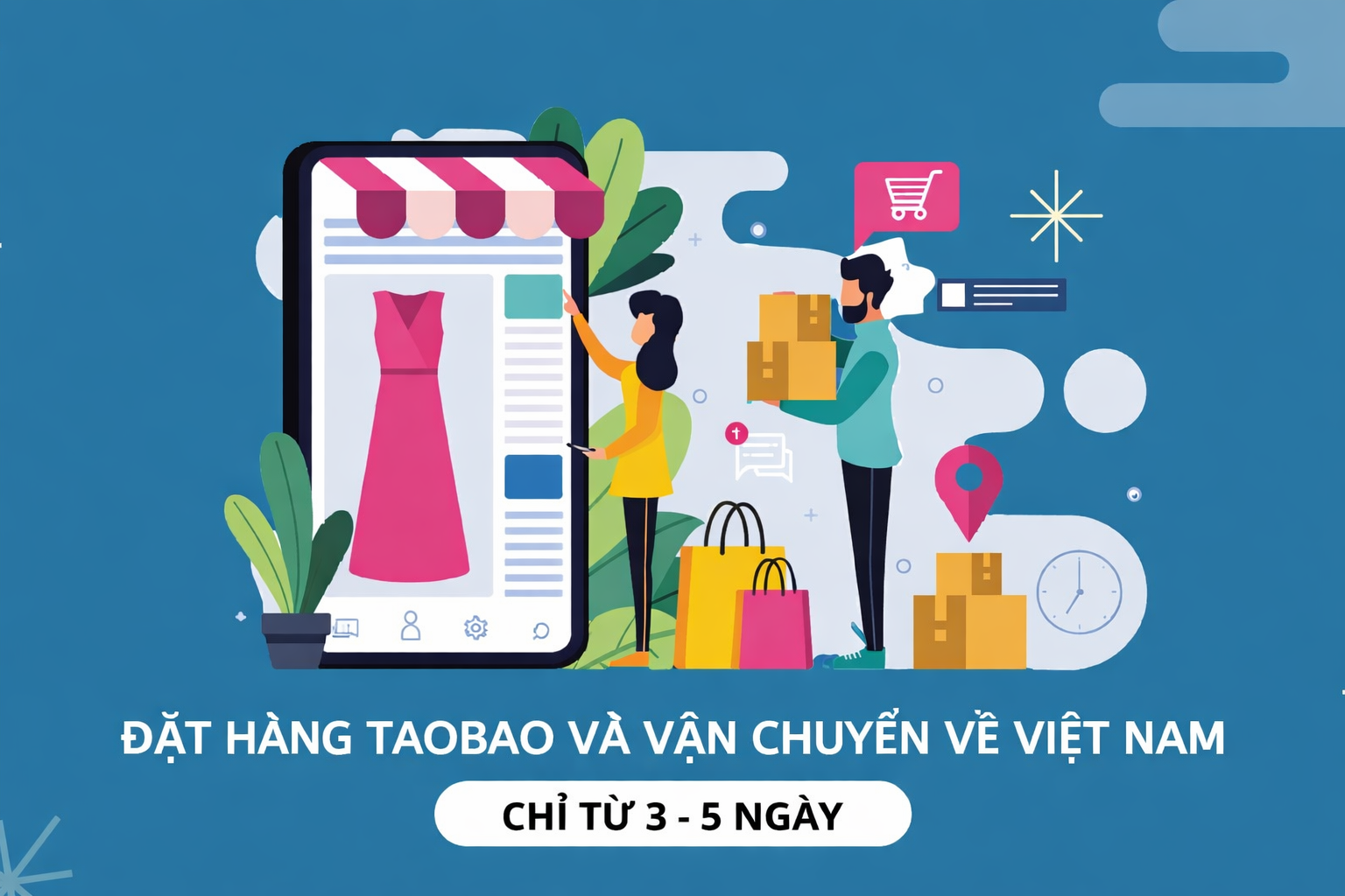 Order Taobao mất bao lâu?