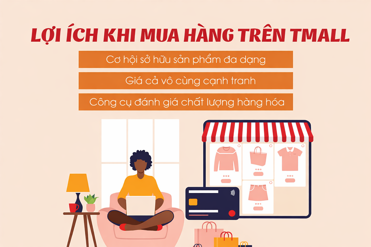 Lợi thế khi mua hàng trên Tmall